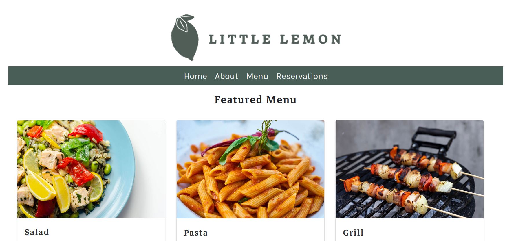 LittleLemon Restaurant